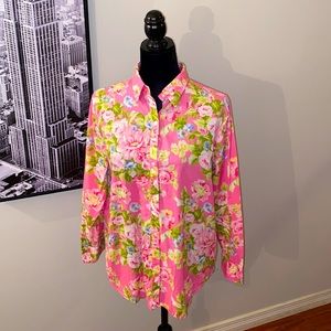 JNY Floral Button Down Shirt🌸
